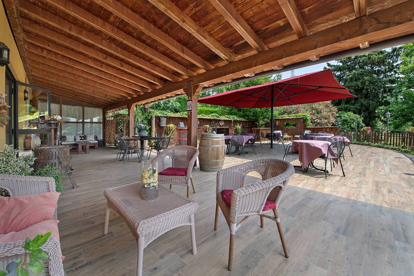 Ferienhaus 'Agriturismo Ca Persiane' mit privatem Pool, Wi-Fi und Klimaanlage in Cavaion Veronese, Gardasee-Berge
