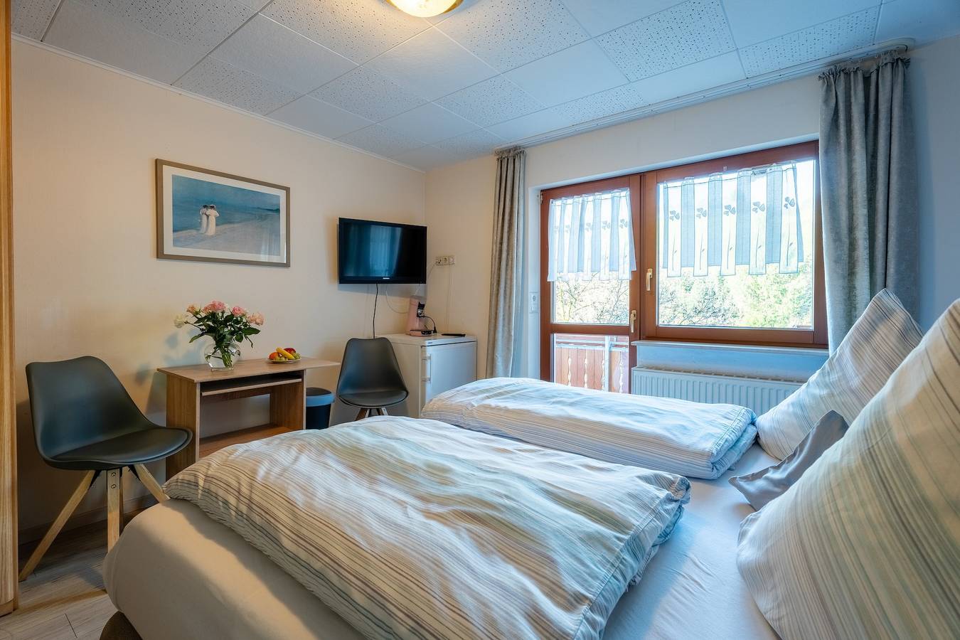 Doppelzimmer Trimm Dich-stüble mit gemeinsamer Terrasse, Garten und Wlan in Oberharmersbach, Mittlerer Schwarzwald
