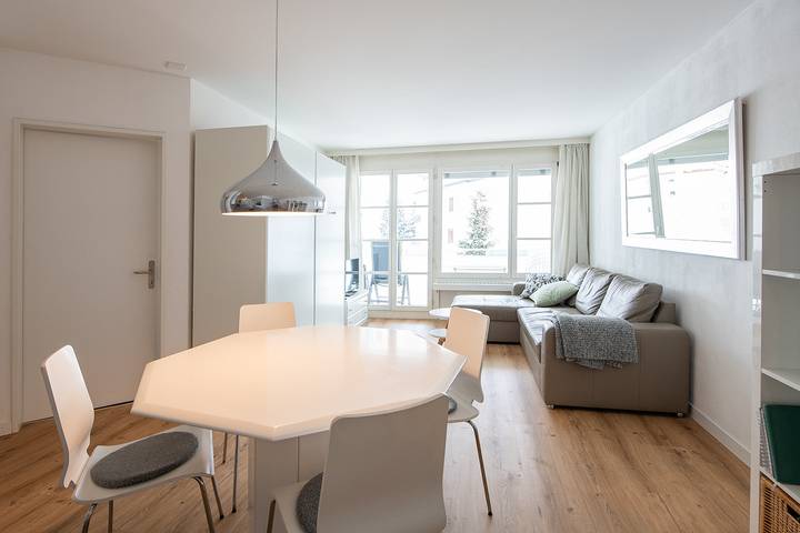 Ferienwohnung für 4 Personen, mit Garten und Balkon sowie Ausblick, mit Haustier in Davos - 4