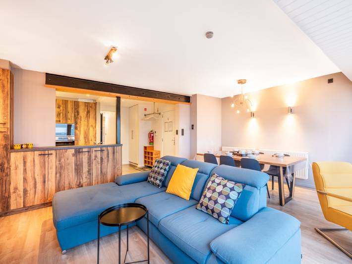 Ferienwohnung für 6 Personen, mit Balkon und Sauna, kinderfreundlich in Koksijde - 2