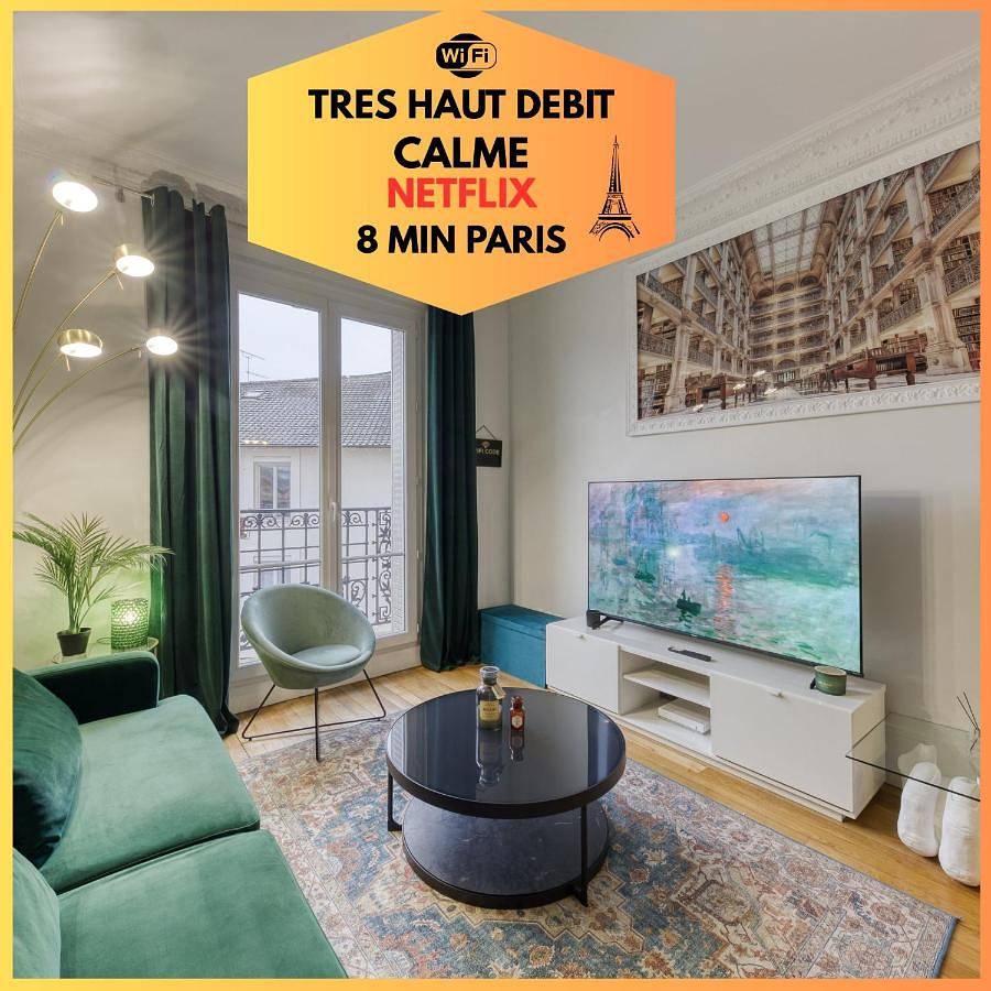 Appartement entier, One-Bedroom Apartment in Enghien-les-Bains, Val-d'Oise
