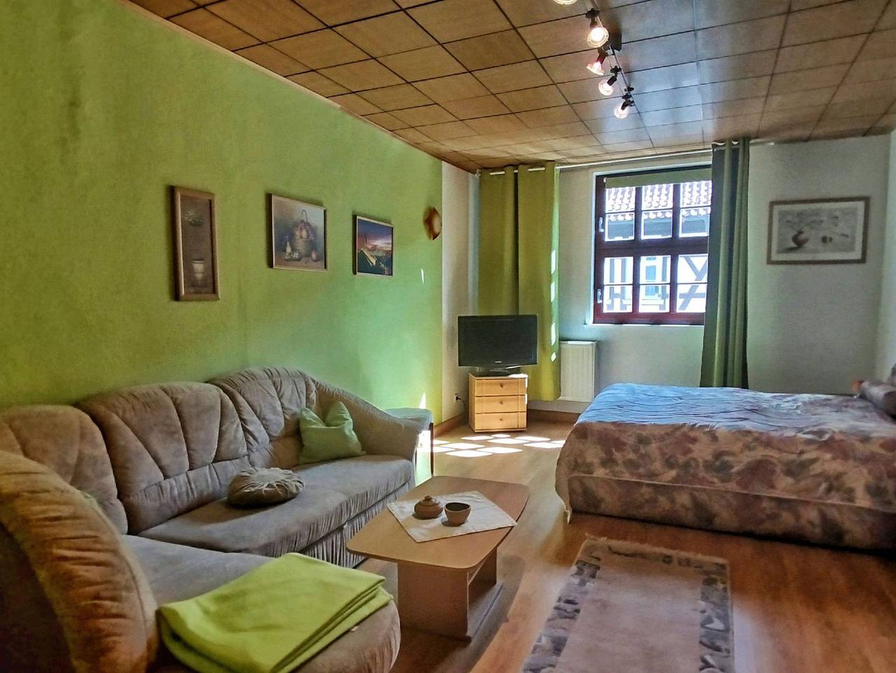 Ganze Ferienwohnung, Alte Posthalterei Stolberg - Familienzimmer in Stolberg (Harz), Südharz