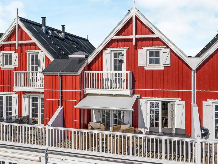 Vakantiewoning voor 6 personen, with Balkon and Terras as well as Sauna in Langeland