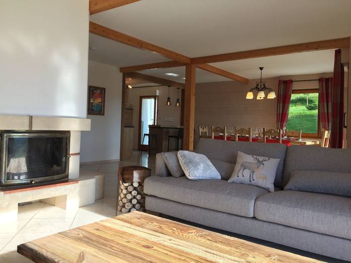 Chalet pour 9 personnes, avec balcon ainsi que jardin et sauna à Gérardmer - 3