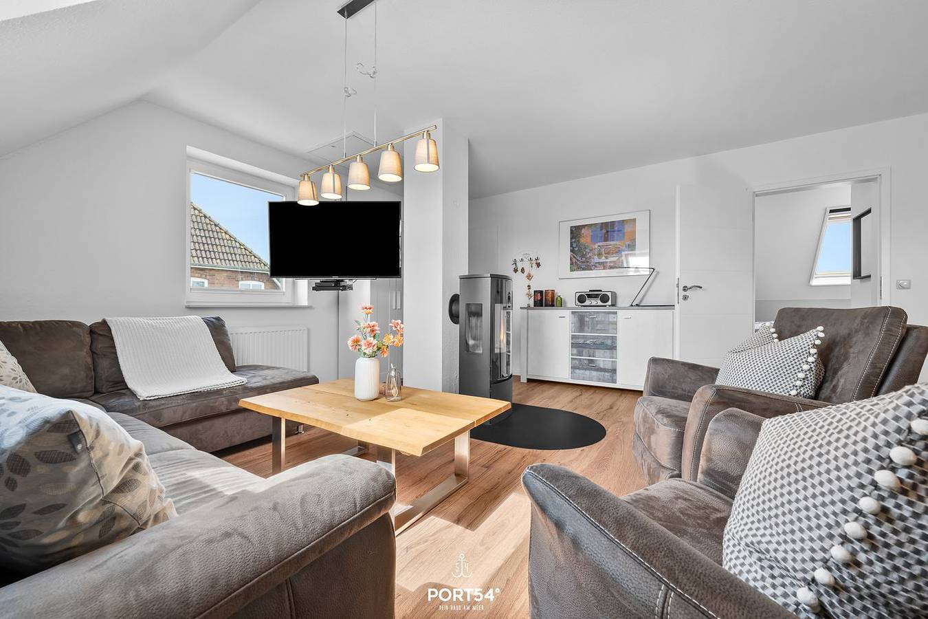 Ganze Wohnung, Willkommen in unserer klimafreundlichen Ferienwohnung "Lee" im Haus Bendix! in Dagebüll, Nordfriesland
