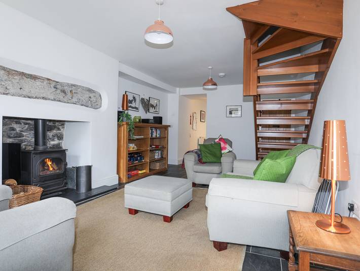 Quarryman's cottage in Beddgelert, Snowdonia