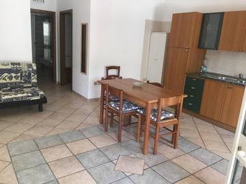 Gîte pour 4 personnes, avec terrasse dans San Giovanni Sardinia