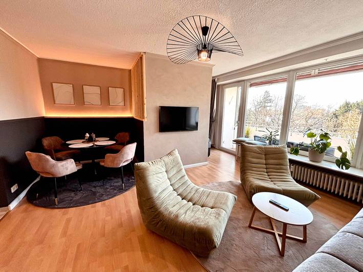 Studio für 4 Personen, mit Balkon in Hamburg Umland - 3