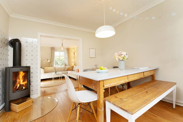 Ferienhaus für 5 Personen, mit Terrasse und Sauna in Westermarkelsdorf