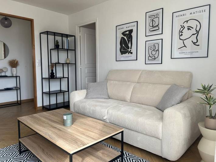 Appartement de vacances pour 4 personnes, avec Balcon
