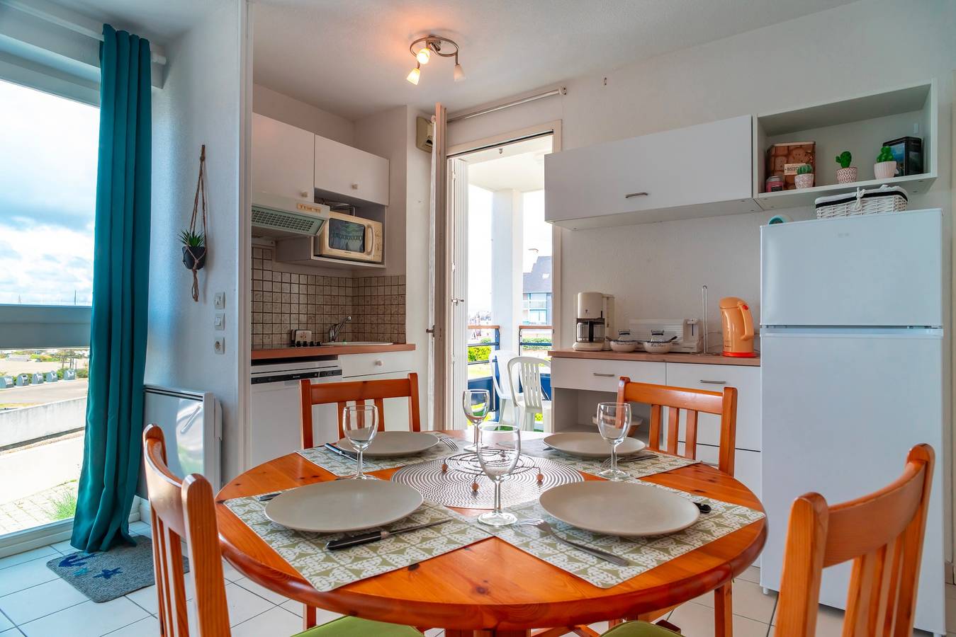 Ganze Wohnung, Ferienwohnung für 4 Personen mit Ausblick in Arzon, Côte des Mégalithes