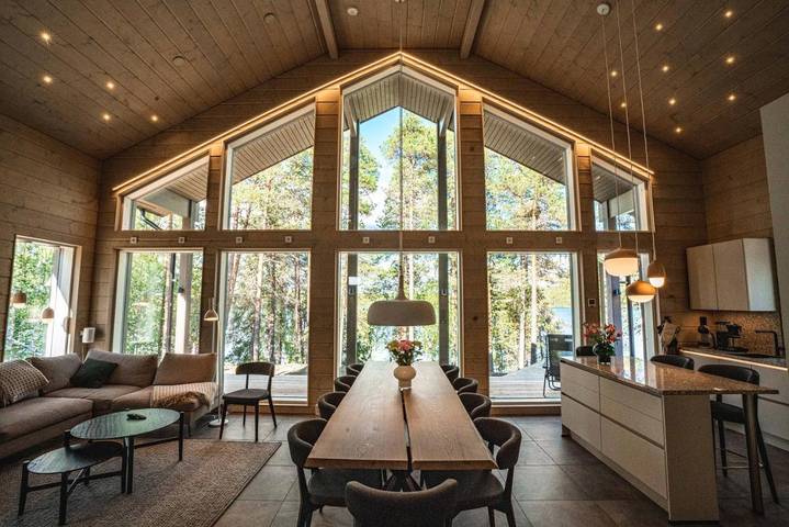 Apartamento de vacaciones para 9 personas, con vistas y terraza además de sauna y vistas al lago - 1