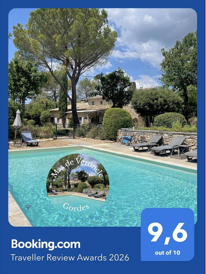 Villa pour 10 personnes, avec jardin et piscine, animaux acceptés à Gordes - 2