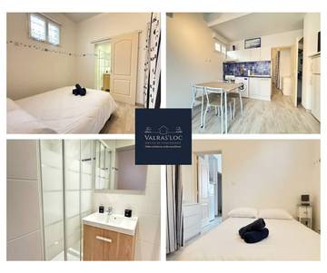 Gîte pour 4 personnes, adapté aux familles dans Plage Centrale (Valras-Plage)