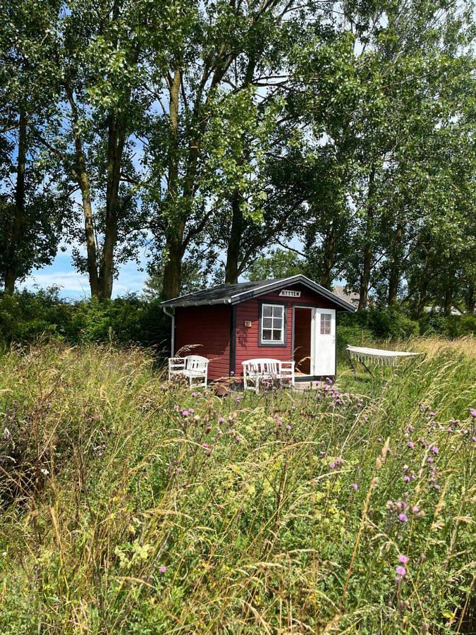 Camping voor 2 personen, met tuin en uitzicht in Seeland