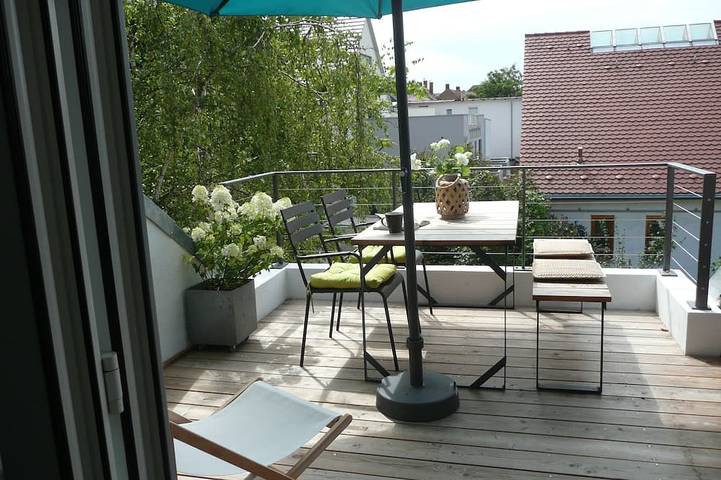 Ferienwohnung für 5 Personen, mit Terrasse in Regensburg