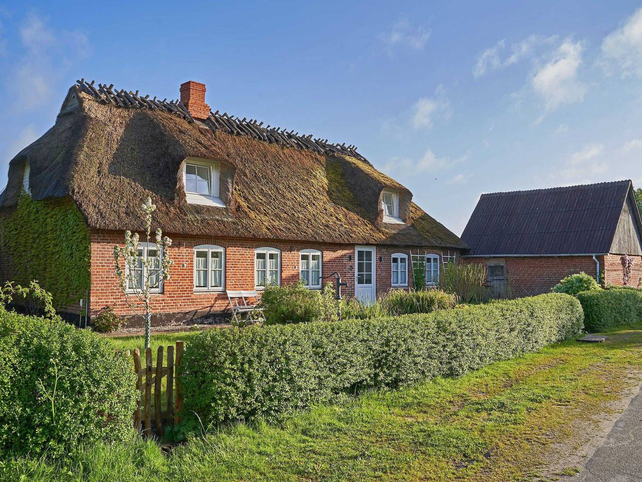 Reetdachhaus De Ole Kaat in Niesgrau, Schleswig-Flensburg
