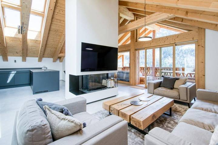 Hôtel pour 6 personnes, avec sauna et balcon ainsi que vue et piscine