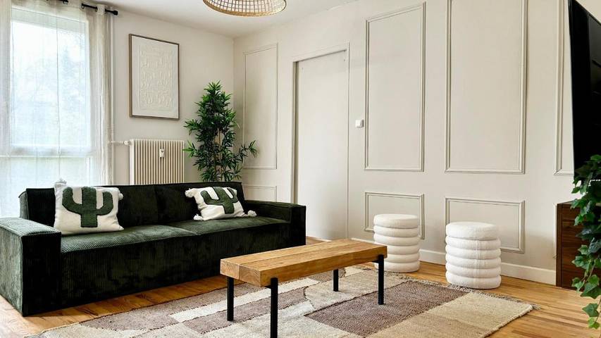 Appartement de vacances pour 6 personnes, avec balcon