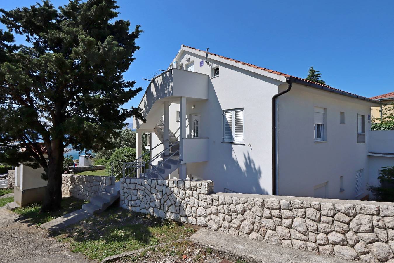 Entire apartment, Two bedroom apartment with balcony and sea view Novi Vinodolski A-19981-b in Novi Vinodolski, Primorje-Gorski Kotar