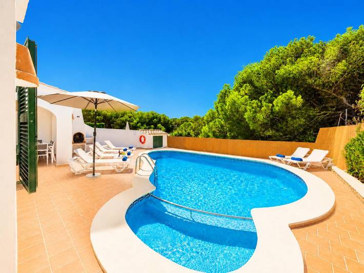 Villa pour 6 personnes avec terrasse in Arenal d'en Castell, Es Mercadal