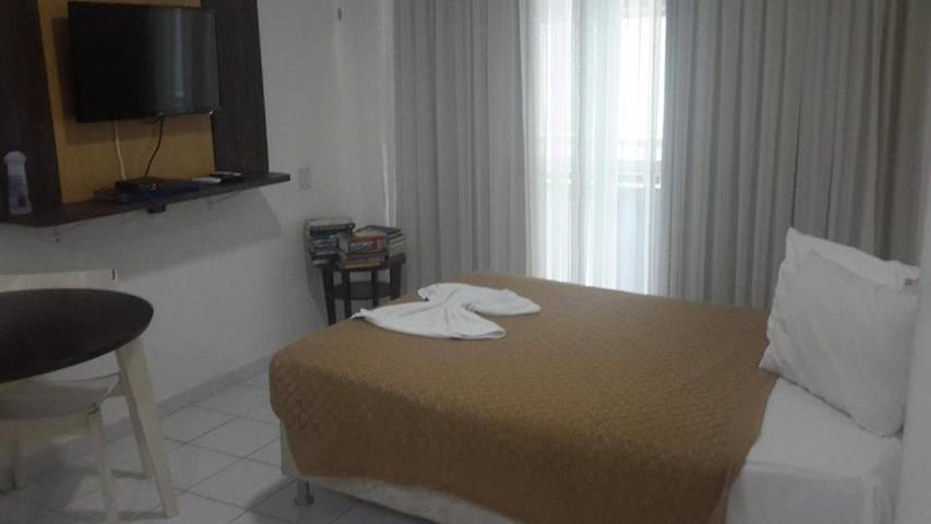 Apartamento para 4 personas, con balcón y piscina, Se admiten mascotas en Natal