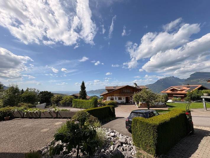 Gîte pour 4 personnes, avec Terrasse et Jardin ainsi que Vue sur le lac et Vue à Aeschi bei Spiez - 2