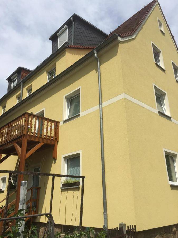 Ferienwohnung für 4 Personen, mit Balkon und Garten sowie Sauna und Ausblick in Markkleeberg - 2