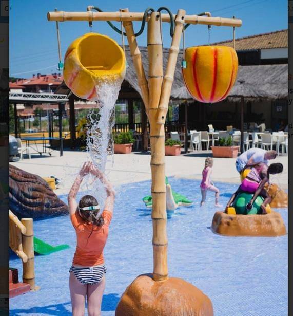 Camping pour 5 personnes, avec bassin pour enfant ainsi que jardin et piscine à Lloret de Mar - 2