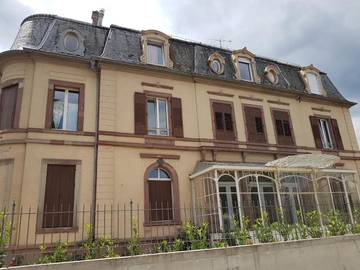 Gîte pour 4 personnes, avec jardin et vue à Issenheim