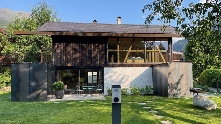 Ferienwohnung für 2 Personen, mit Balkon und Garten in Schruns