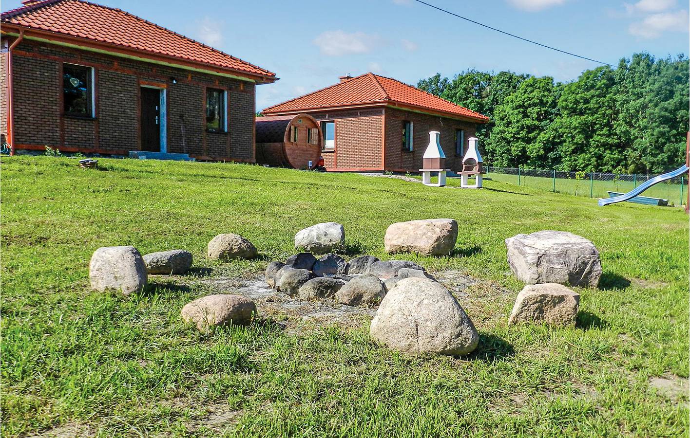Ferienhaus für 4 Personen mit Sauna in Slowinzischer Nationalpark