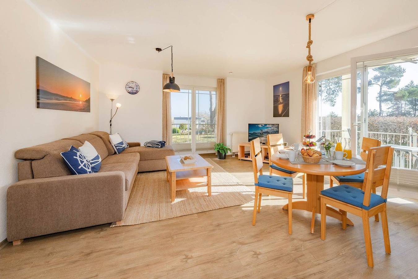 Ganze Wohnung, Ferienwohnung Haus Strandoase 04 - direkt an der Promenade von Heringsdorf in Drei Kaiserbäder, Heringsdorf