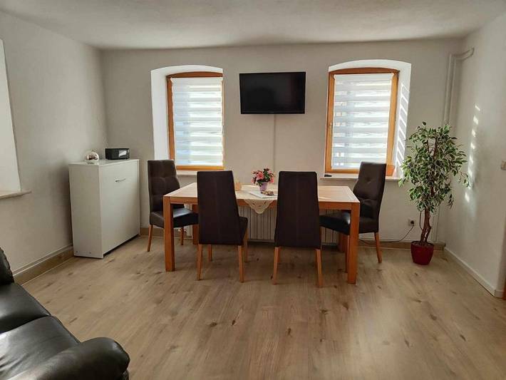 Ferienwohnung für 3 Personen, mit Garten in Rathmannsdorf