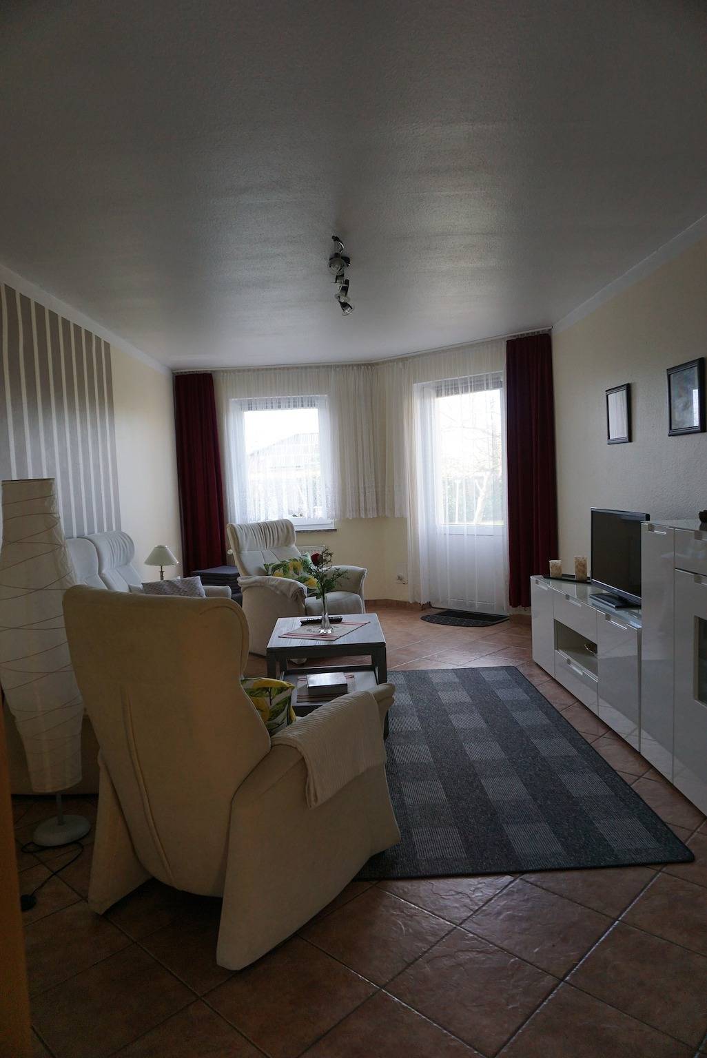 Ferienhaus 'Ferienhaus Müritz - Brockmann' mit privater Terrasse, Gemeinschaftsgarten und Wlan in Waren (Müritz), Müritz