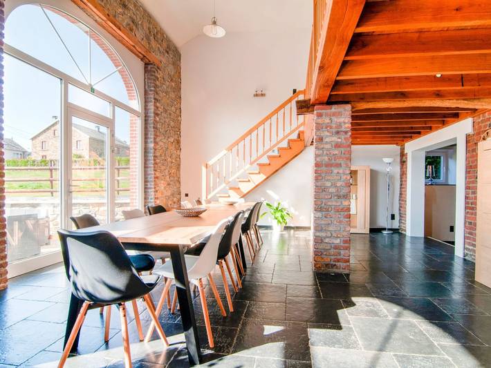 Location de vacances pour 10 personnes, avec sauna et terrasse, adapté aux familles à Malmedy - 4