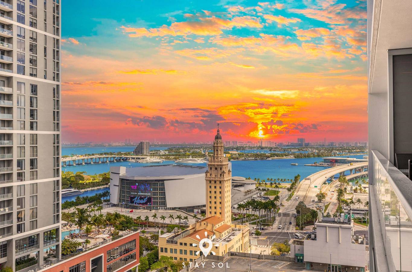 Apartamento inteiro, High-Rise Studio and Skyline Pool in Dt Miami in Miami, Flórida