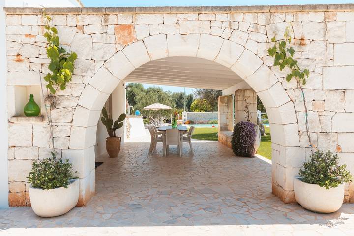 Location de vacances pour 6 personnes, avec jardin, adapté aux familles à San Vito dei Normanni - 3