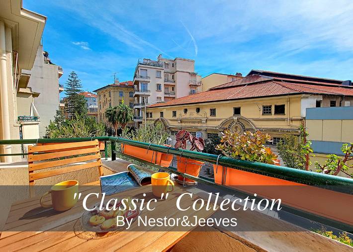 Vakantieappartement voor 2 personen, met balkon in Nice