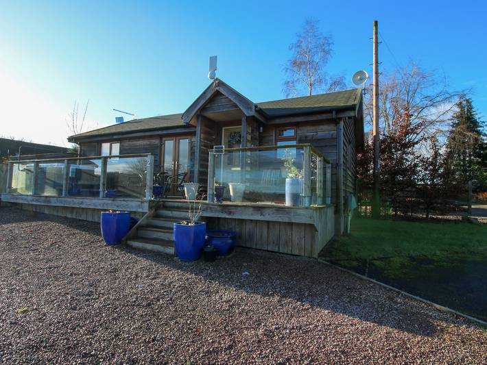 Lodge pour 4 personnes avec vue in Shropshire