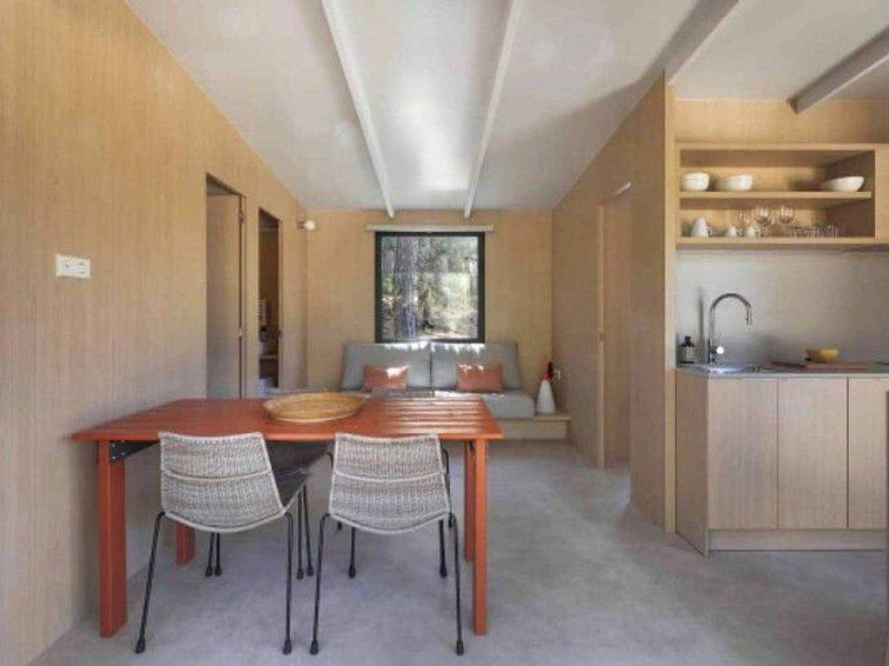 Casa móvil acogedora con terraza – 2 habitaciones in Santa Cristina de Aro, Costa Brava