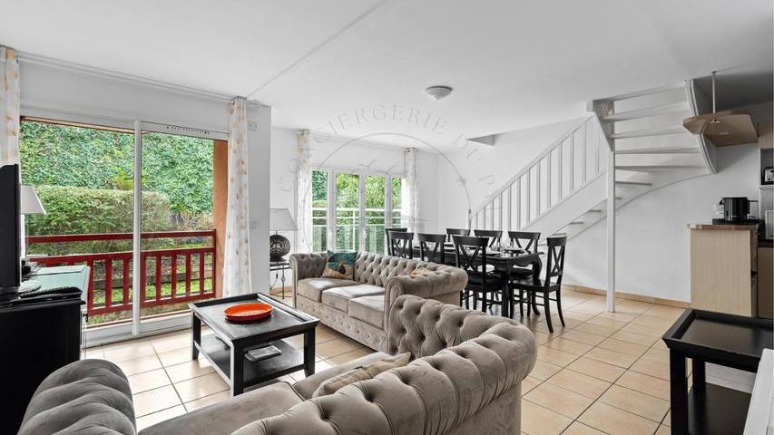 Gîte pour 6 personnes, avec terrasse et vue dans Parc Mauresque Arcachon