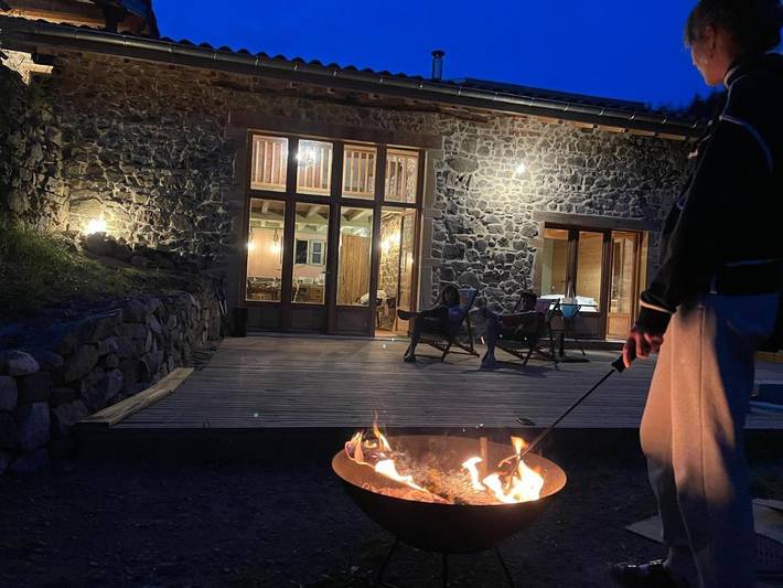 Location de vacances pour 6 personnes, avec jardin, animaux acceptés dans Saint-Cyr-le-Chatoux