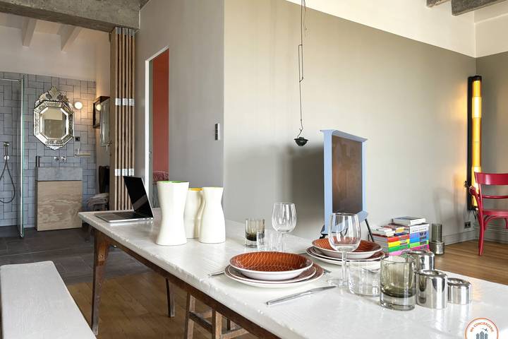 Apartamento entero, Apartamento de vacaciones para 2 personas con balcón in El Havre, Región de Le Havre