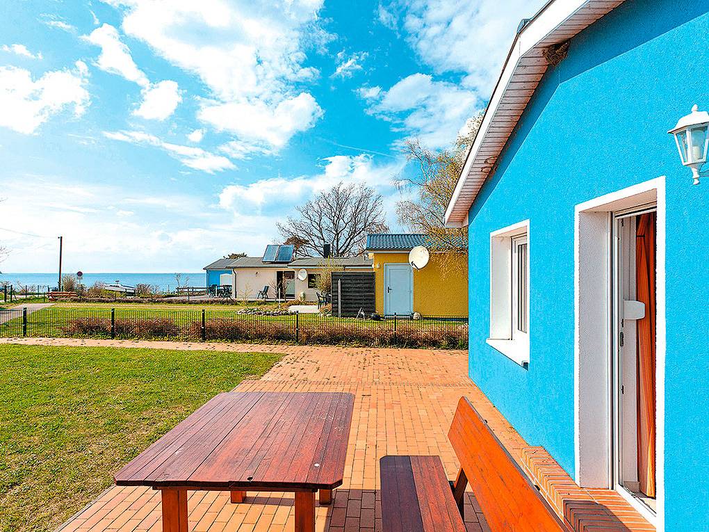 Ferienhaus Nr. 33/blau 3,5 Zimmer in Pepelow, Salzhaff