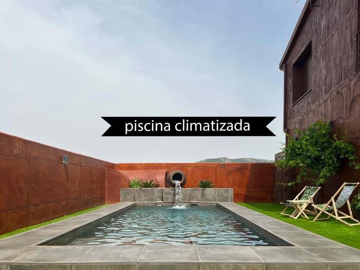 Apartamento de vacaciones para 4 personas, con Terraza y Jacuzzi además de Jardín y Piscina en Provincia de Ciudad Real