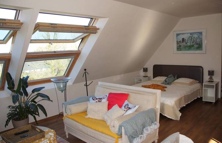 Maison d’hôte pour 2 personnes, avec Balcon ainsi que Terrasse et Jardin à Perros-Guirec