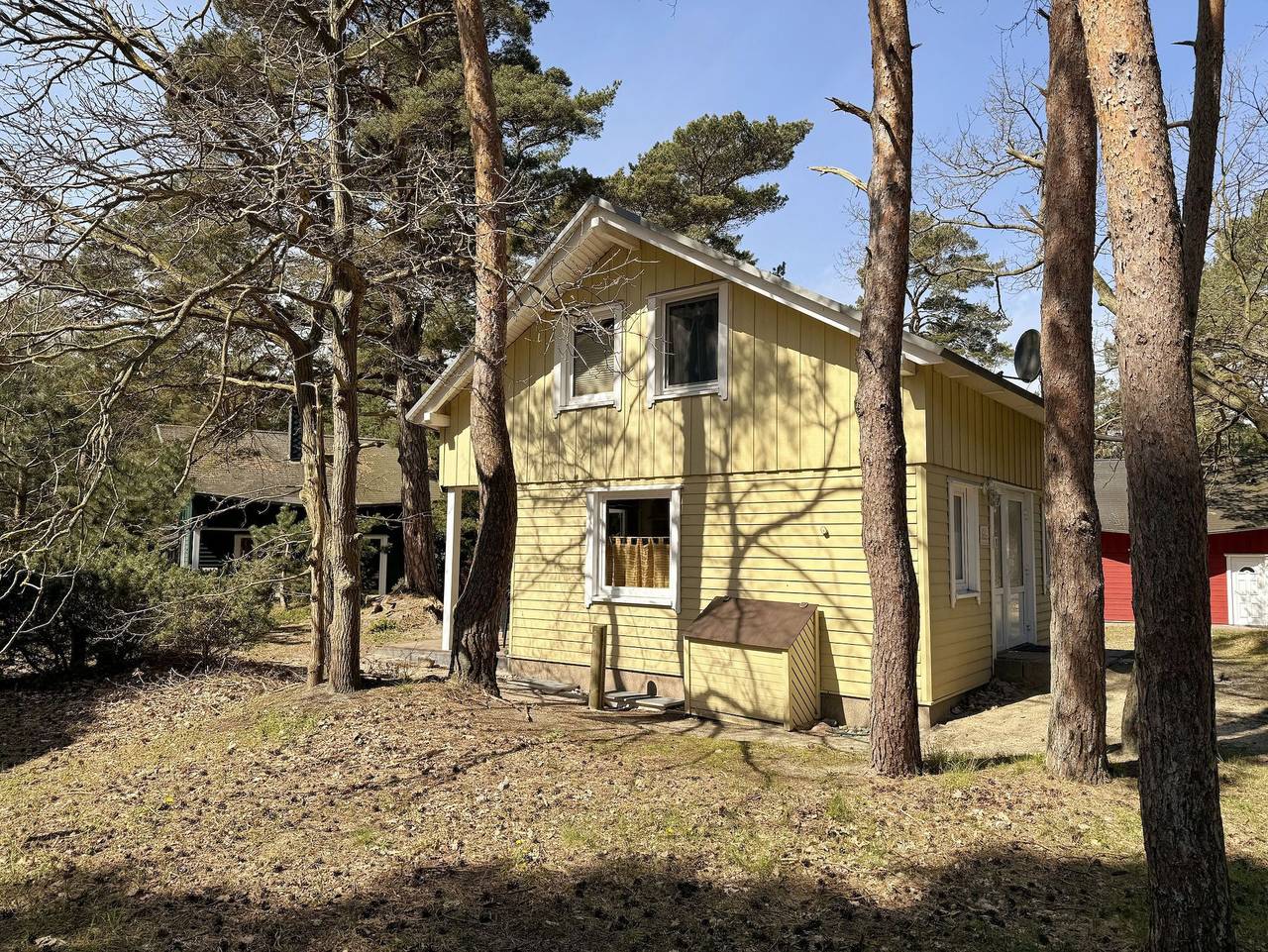 W: Strandhaus Dünenweg 17a mit Terrasse/Sauna/Kamin in Baabe, Rügen