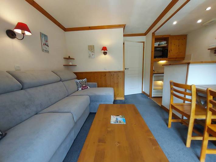 Gîte pour 5 personnes, avec Balcon à Les Avanchers-Valmorel