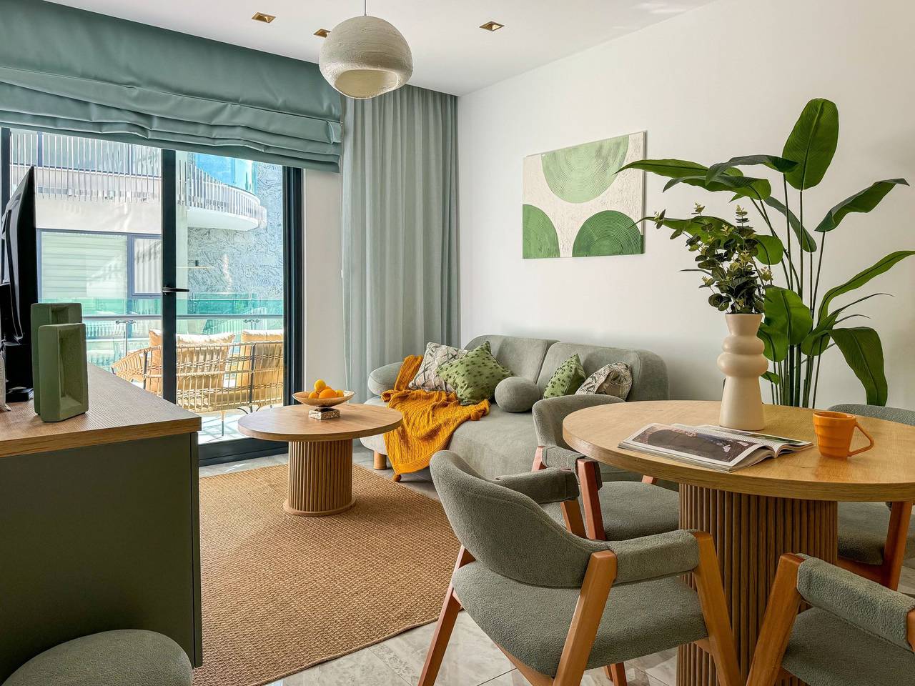 Appartement entier, Appartement de vacances pour 3 personnes avec sauna in Alanya, Province d'Antalya